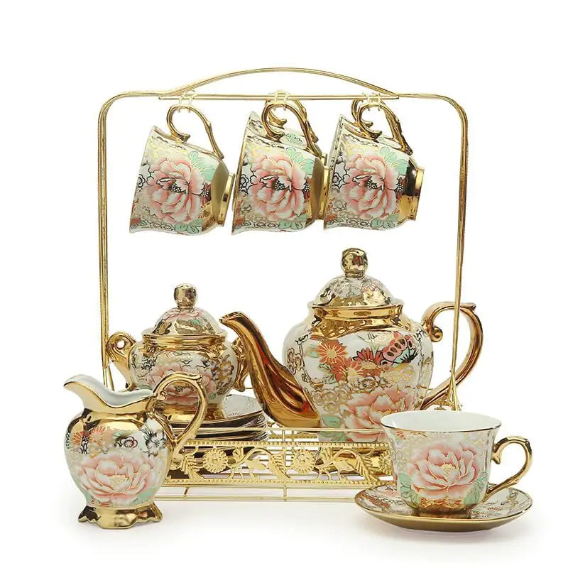 Ceramic Girl Tea Set - Creative Home Decoration Gift