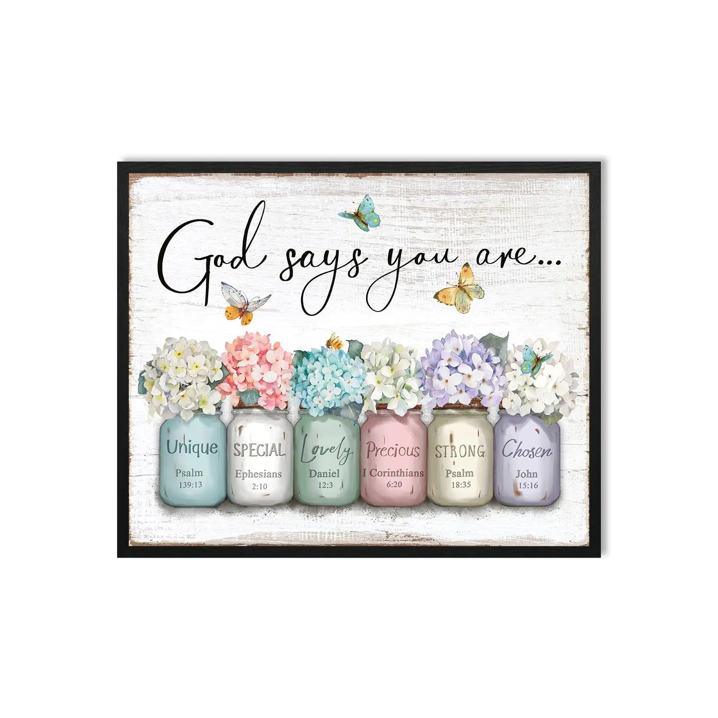 Inspirational Quotes Christian Wall Art Bible Verses Wall Decor