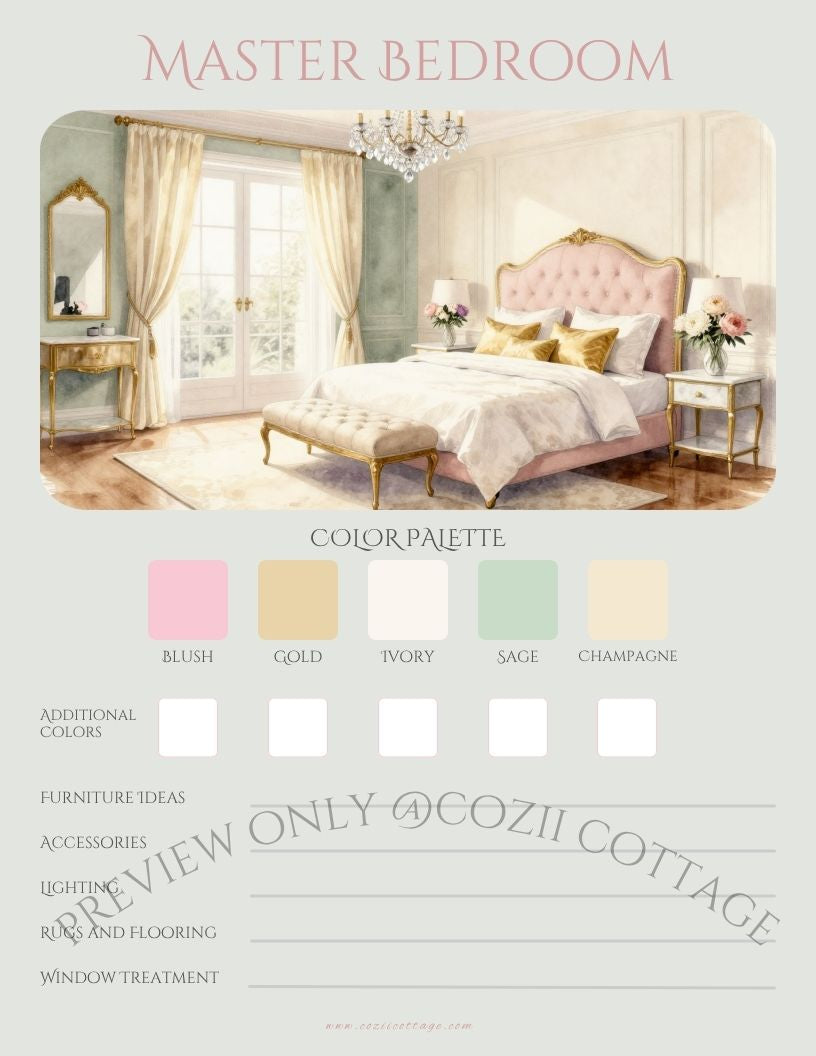 Master Bedroom Planner