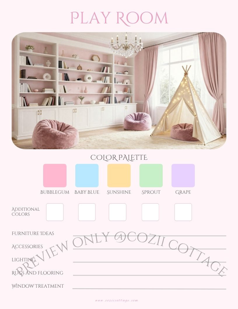Playroom Planner