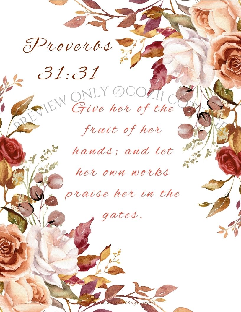 Proverbs 31-Fruit