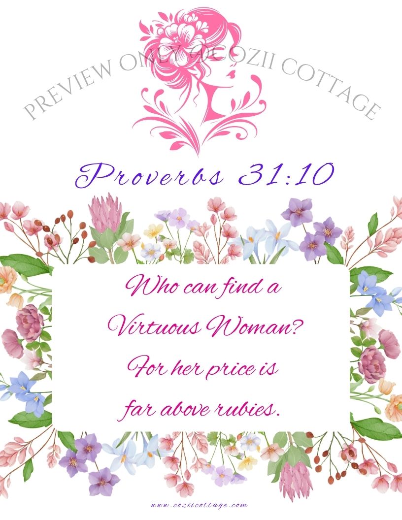 Proverbs 31 - Virtuous Woman