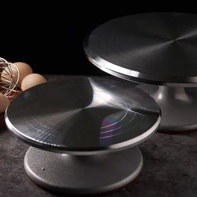 Rotating Tray Display Stand for Birthday Cake Baking