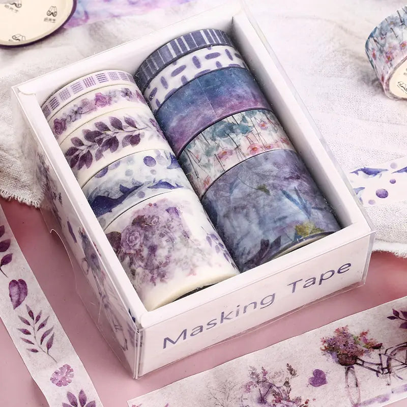 Washi Tape Set of 10 for Bullet Journals and Crafts