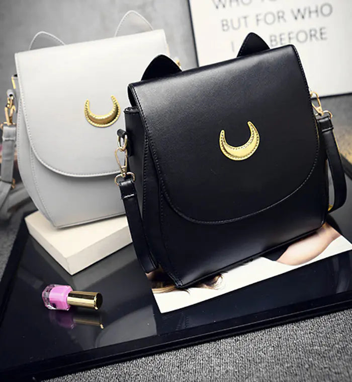 Girls' Leather Backpack