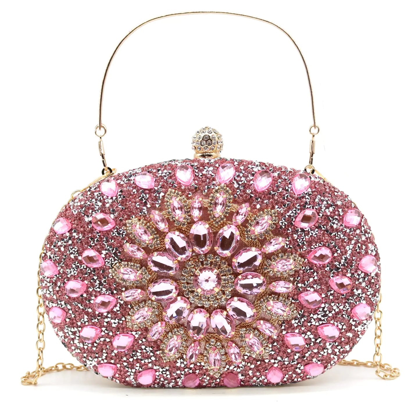 Crbeqabe Rhinestone Evening Clutch Purses for Women Wedding Clutch Party Purses Bridal Diamonds Clutch Prom Cocktail Handbags