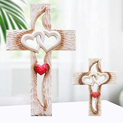 Carved Cross Cross Wall Decor