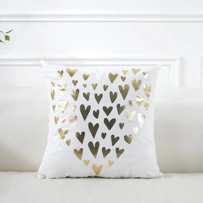 Super Soft Gilding Pillow Cover for Home Decor