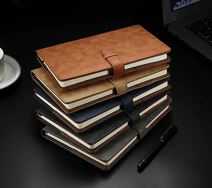 Premium Leather Notebook for Business and Office Use