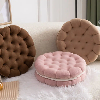 Creative Cute Sandwich Biscuit Sofa Pillow Cushion