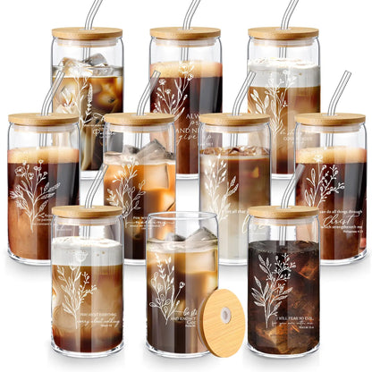 10 Pcs 16 oz Inspirational Coffee Mug