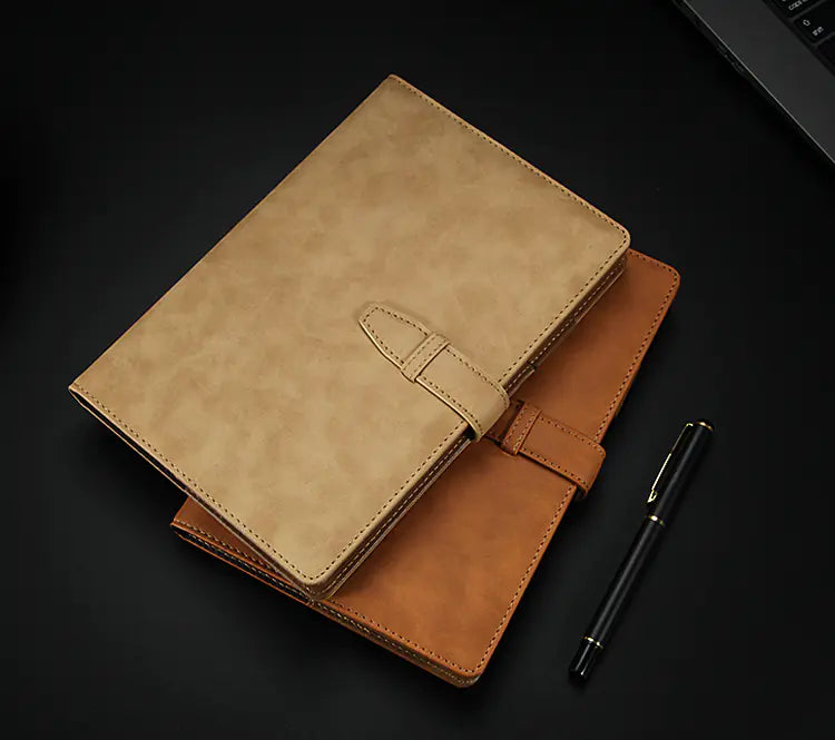 Premium Leather Notebook for Business and Office Use