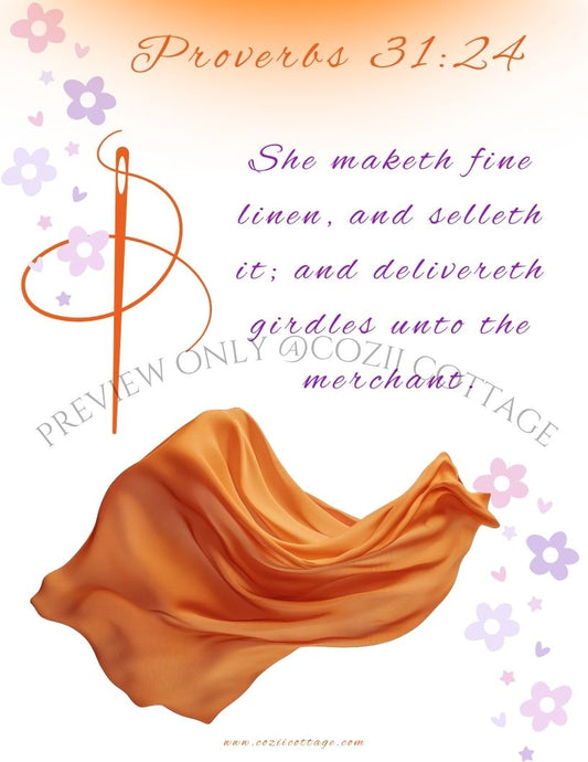 Proverbs 31-Fine Linen