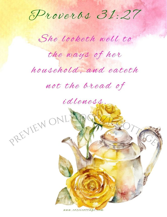 Proverbs 31-Idleness
