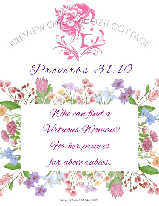 Proverbs 31 - Virtuous Woman