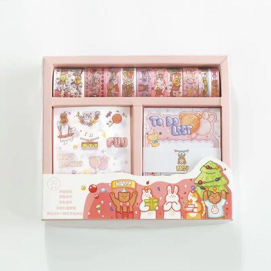 Fruit-Themed Journal Set with Stickers for Students
