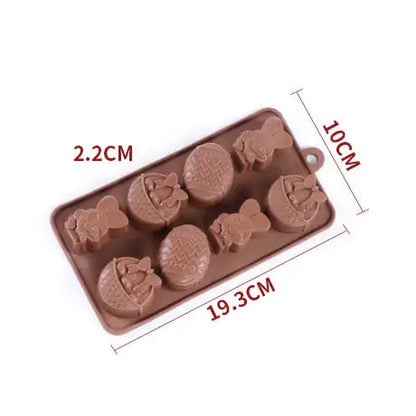 Animal Letter Silicone Baking Mold for DIY Chocolate