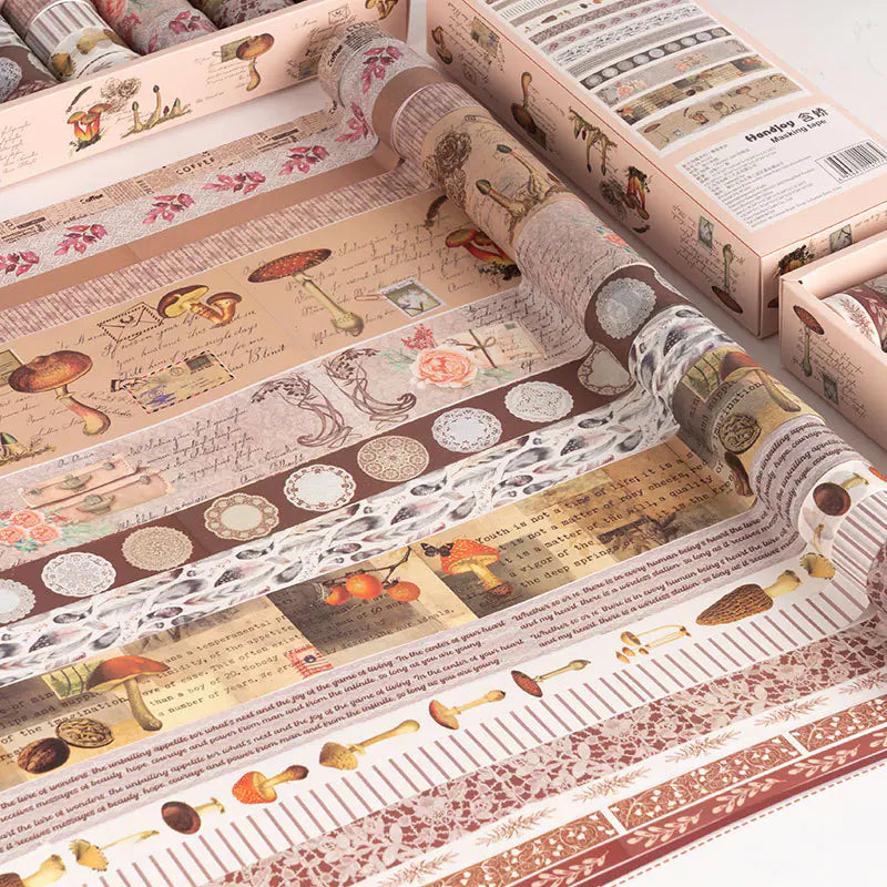 18 Rolls Decorative Sticker Tape Set for Scrapbooking
