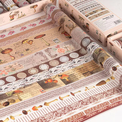 18 Rolls Decorative Sticker Tape Set for Scrapbooking
