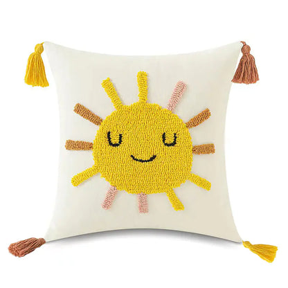 Tufted Loop Pillow Cover for Hotel and Homestay Decor