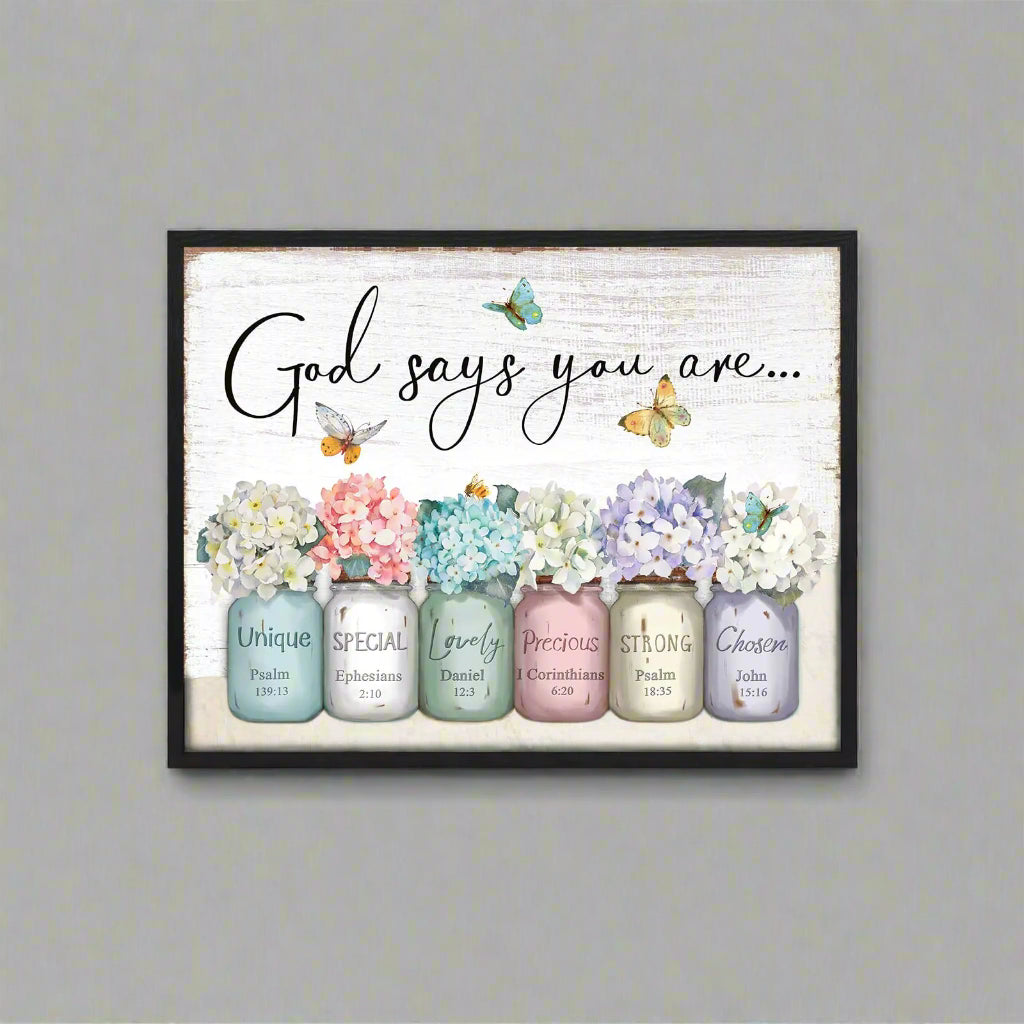 Inspirational Quotes Christian Wall Art Bible Verses Wall Decor