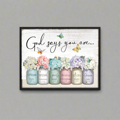 Inspirational Quotes Christian Wall Art Bible Verses Wall Decor