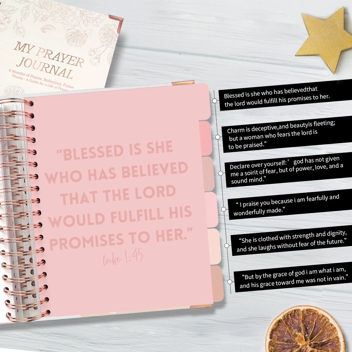 English Prayer & Reflection Journal
