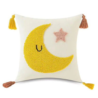 Tufted Loop Pillow Cover for Hotel and Homestay Decor