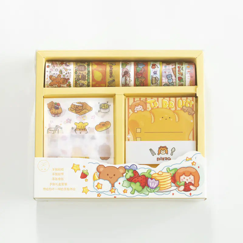Fruit-Themed Journal Set with Stickers for Students