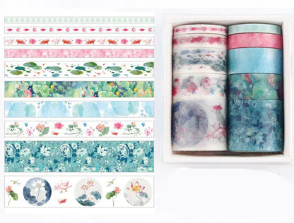 Washi Tape Set of 10 for Bullet Journals and Crafts