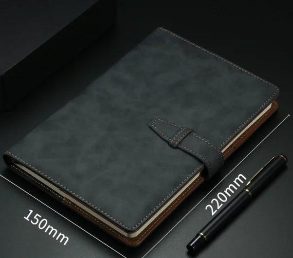 Premium Leather Notebook for Business and Office Use