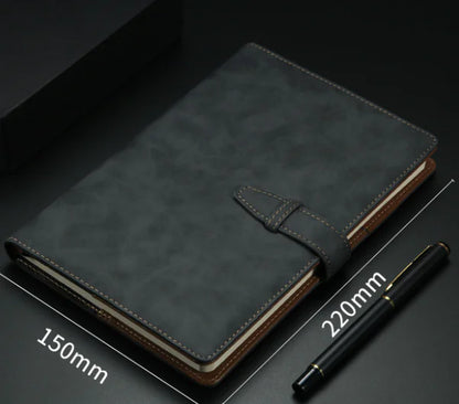 Premium Leather Notebook for Business and Office Use