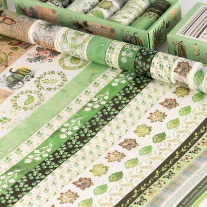 18 Rolls Decorative Sticker Tape Set for Scrapbooking