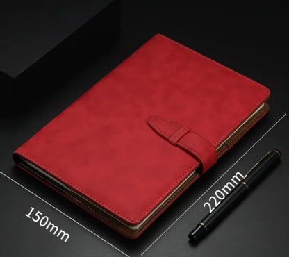 Premium Leather Notebook for Business and Office Use